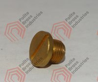 Brass plug