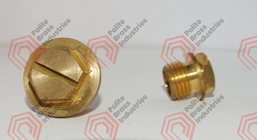 Brass Plug Nut - Application: Industrial
