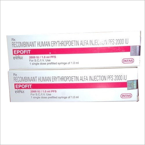 Recombinant Human Erytthropoietin Alfa Injection