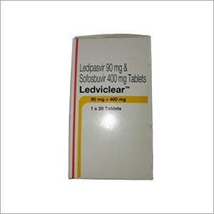 Ledipasvir 90 MG And Sofosbuvir 400 MG Tablets
