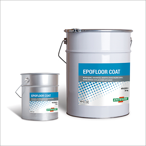 Double Component, Solvent Free Modified Epoxy Resin Based Self Spreading Floor Coating By ENTEGRE HARC A.S.