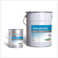 Double Component, Solvent Free Modified Epoxy Resin Based Self Spreading Floor Coating