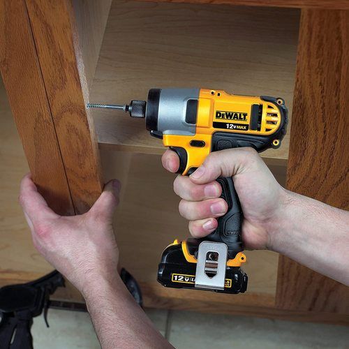 Yellow And Black Cordless Impect Wrench Driver Dewalt