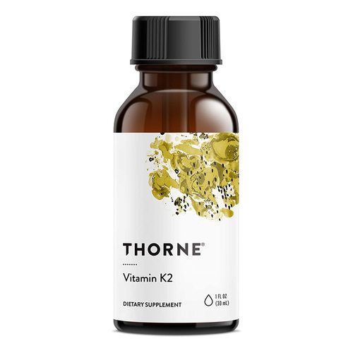 Thorne Research Vit K2 Liquid 1 Mg/Drop Concentrated Vit K2 Supplement 30 Ml Efficacy: Promote Healthy & Growth