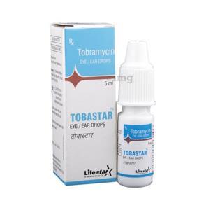 Tobramycin 0.30%.-eye/Ear-drop.