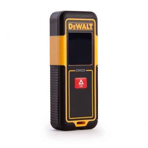 Yellow And Black Laser Distance Miter Dewalt Dw033-Xj-30 M