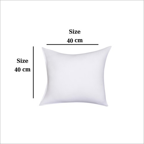 White Cotton Sofa Cushion