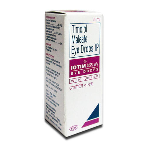 Timolol Maleate Eye Drop 0.5% W/v.