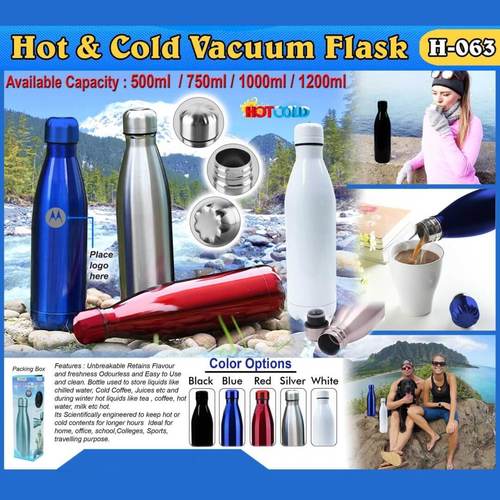 Steel Hot And Cold Vacuum Flask