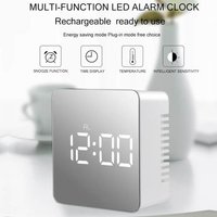 Led Mirror Clock
