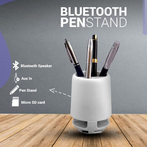 Portable Desk Pen Stand Cum Wireless Bluetooth Speaker By INSPIRING TECHNOLOGIES