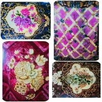Emboss printed blanket