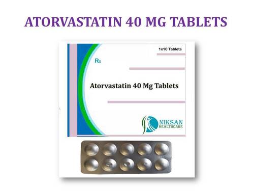 Atorvastatin 40 Mg Tablets General Medicines