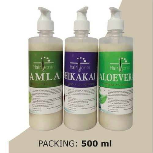 LGH Hair Shampoo Aloevera/ Amla/ Shikakai With Dispenser Pump