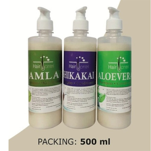 LGH Hair Shampoo Aloevera/ Amla/ Shikakai With Dispenser Pump