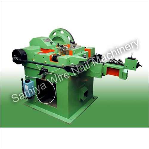 Semi Automatic Construction Wire Nail Making Machine