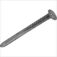 Construction Nail - Galvanized Iron, 1.19 Mm Diameter, Black Color, Polished Finish | High Strength, Rust Proof, Long Shank Design