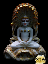 Marble Jain Mahaveer Statue - Feature: Eco-friendly