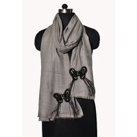 Fine Wool Signature Beaded Stole