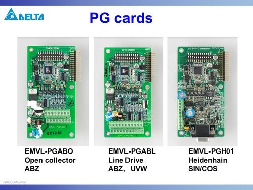 Delta ABZ Open Collector Type 12V Output Encoder Feed Back PG Card for VFD-VL
