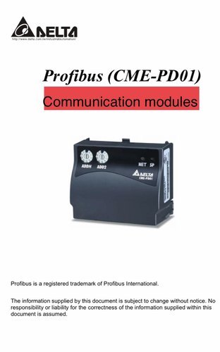 Communication Modules Profibus