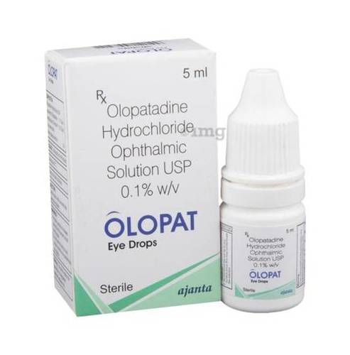 Olopatadine Hcl Ophthalmic 0.1%W/V Eye Drop. Age Group: Suitable For All Ages