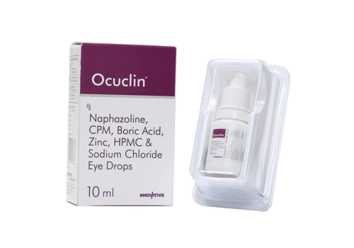 Naphazoline, Cpm, Boric Acid, Zinc, Hpmc & Sodium Chloride Eye Drop. Age Group: Suitable For All Ages