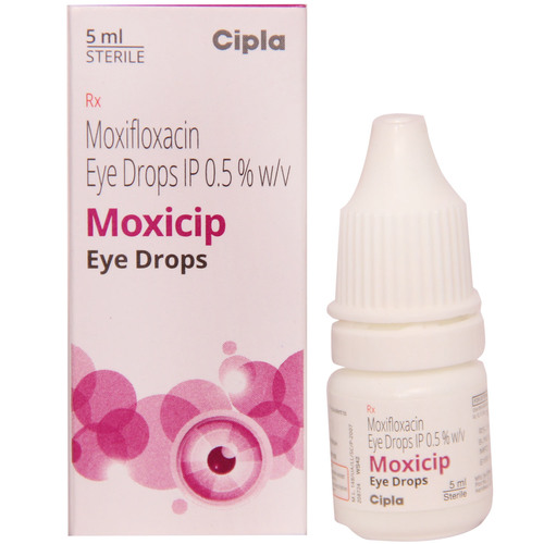 Moxifloxacin 0.5%W/V Eye Drop Age Group: Suitable For All Ages