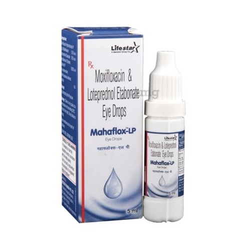 Moxifloxacin 0.5% & Loteprednol Etabonate 0.5% eye-drop.