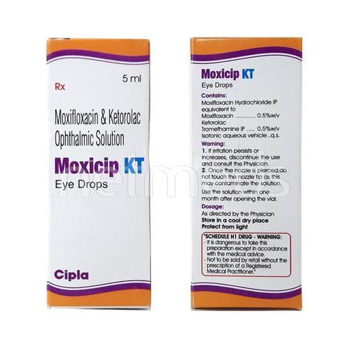 Moxifloxacin & Ketorolac Tromethamine Eye Drop.