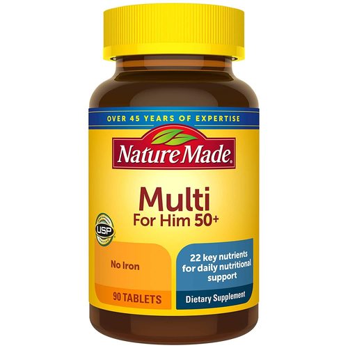 Nature Made Multi For Her 50 Plus No Iron 90 Tablets Efficacy: Promote Healthy & Growth