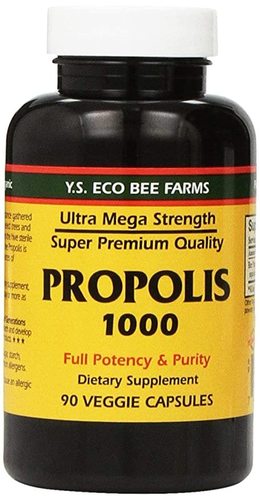 Ys Eco Bee Farms Propolis 1000 Mg 90 Capsules Efficacy: Promote Healthy & Growth