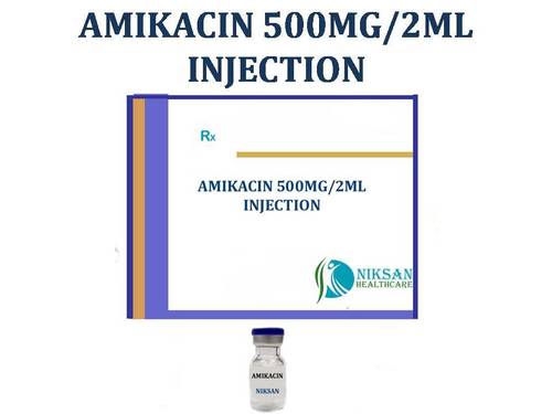 Amikacin 500Mg/2Ml Injection General Medicines