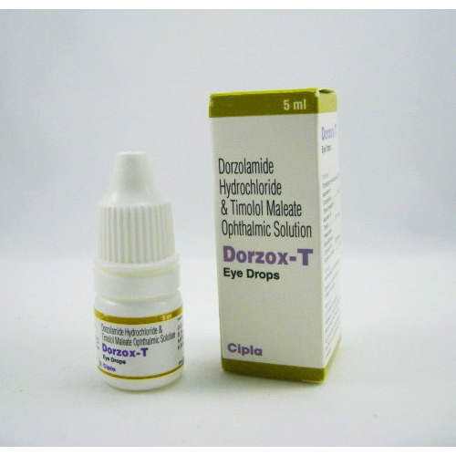 Dorzolamide Hcl 2% & Timolol 0.5% Eye Drop. 5Ml Age Group: Suitable For All Ages