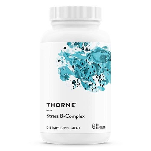 Thorne Research - Stress B-Complex - Vitamin B Supplement for Adrenal Support and Stress Management - 60 Capsules