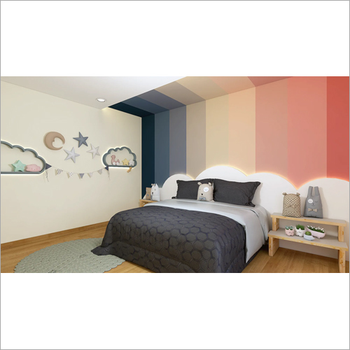 Kids Bedroom Design Service - 3 Week Duration, Modern 3D Interior Design Available Offline