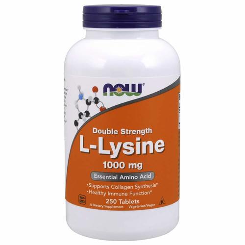 Now Foods L-Lysine 1000 Mg 250 Tablets Now-00123 Efficacy: Promote Healthy & Growth