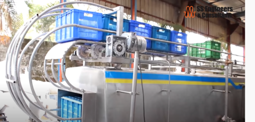 Ice Cream Crate Washer