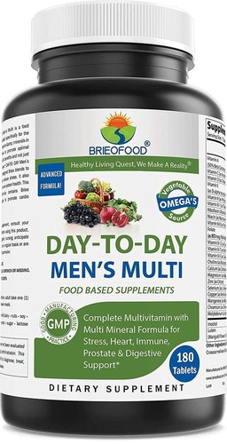 Briofood, Day-To-Day Mens Multi 180 Tablets Efficacy: Promote Healthy & Growth