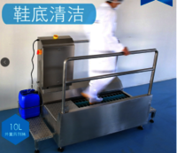 Hand Disinfection And Shoe Sole Cleaning Machine For Production Factory