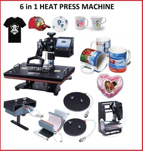 6 In 1 Heat Press Machine