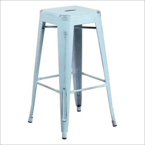 Iron Cello Bar Stool - Modern Design, Durable Metal Frame | Indoor Furniture for Elegant Spaces