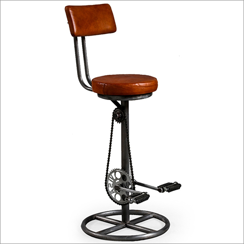 Durable Cycle Bar Stool With Back
