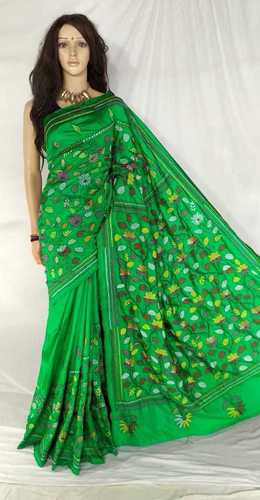 Party Wear Kantha Stich Saree