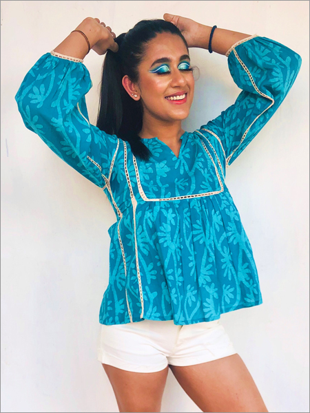 Batik Top in Cotton