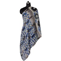 Wool Hand Paint Embroidery Stole