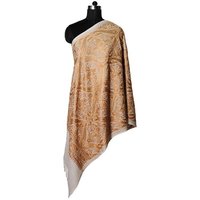 Wool Crystal Embroidery Stole
