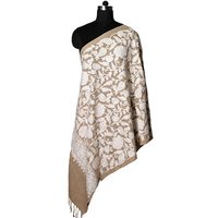 Wool Silk Jaal Embroidery Stoles