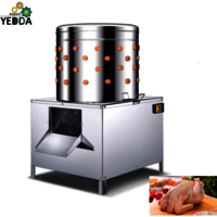 Igh Quality Duck Goose Chicken Plucker Defeathering Machine For Chicken Slaughter Line