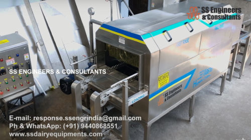 Plastic Crates Or Bin Cleaning  Machine